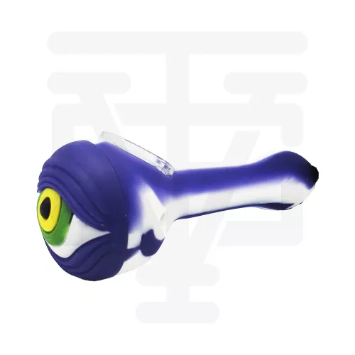 Silicone Eye Hand Pipe H57