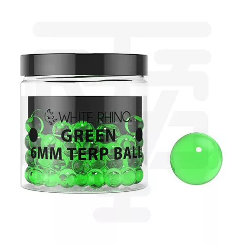White Rhino - 6mm Green Terp Ball