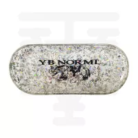YB Norml - Crushed Diamonds Rolling Tray Oval Lucite