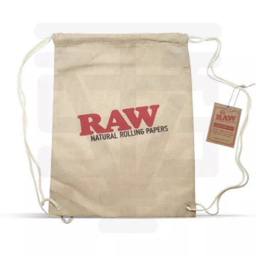 RAW - Drawstring Bag Tan