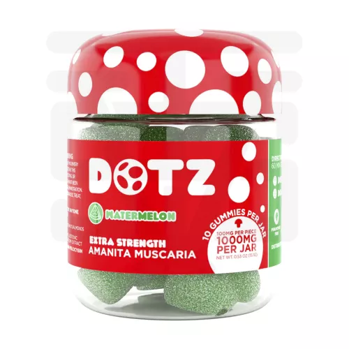 Dotz - Amanita Muscaria Gummies 1000mg - Watermelon