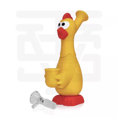 Chicken silicone water pipe H245