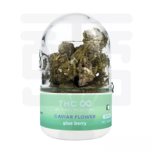 URB - THC Infinity Caviar Flower - 7G - Glue Berry