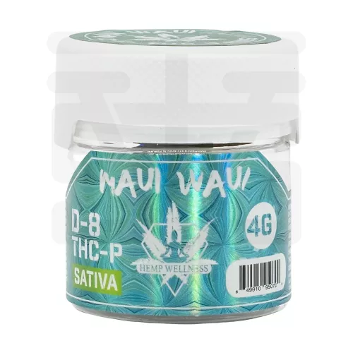Hemp Wellness - D8+THC-P Flower 4G - Maui Wowie - Sativa