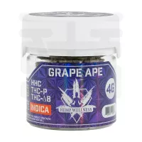 Hemp Wellness - HHC+THC-P+D8 Flower 4G - Grape Ape - Indica