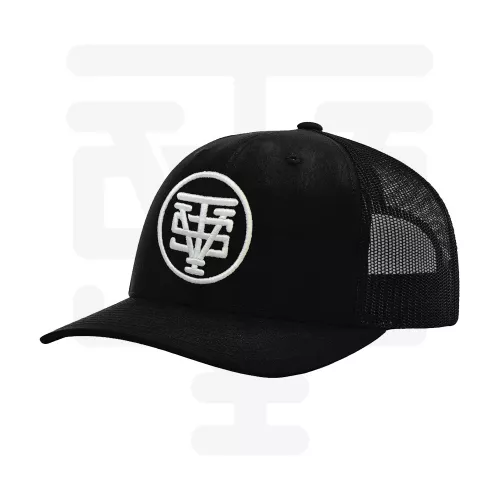 SVT Shop - Black Meshed Trucker Hat