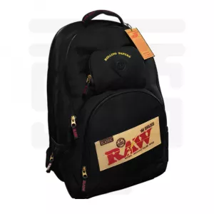 RAW - Smell Proof Backpack Black