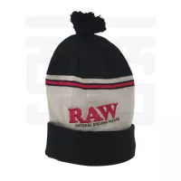 RAW - RAW X Knit Hat - Black/Brown