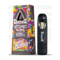 DazeD - Atomic Blenz Disposable 4200mg - Tropical Zkittlez - Indica