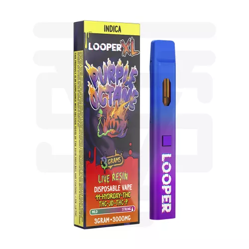 LOOPER - XL 3g Disposable - Indica - Purple Octane