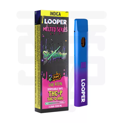 LOOPER - Melted 2G Disposables - Indica - Skywalker