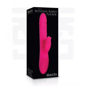 Adam & Eve - Eve's Rotating Rabbit Flicker Dual Stim - Pink