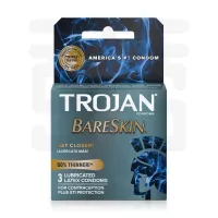 Trojan - Bareskin Condoms - Box of 3