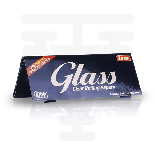 Glass - Clear Rolling Papers Luxe King Size