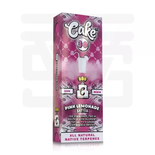 Cake - 3.0 Money Line Live Resin Disposable - Sativa - Pink Lemonade