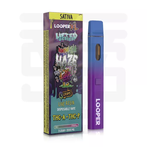 LOOPER XL- Lifted 3g Disposables - Sativa - Amnesia Haze