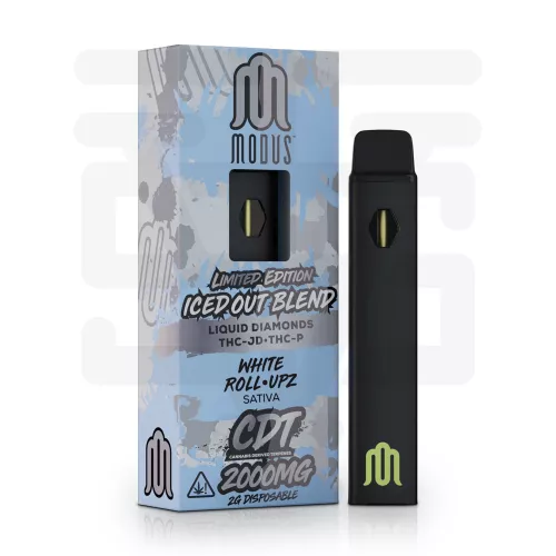 Modus - Iced Out 2g Disposable - White Roll Upz - Sativa