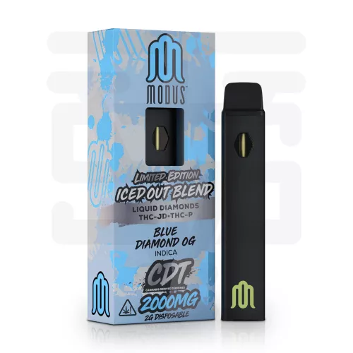 Modus - Iced Out 2g Disposable - Blue Diamond OG - Indica