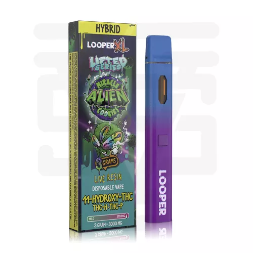 LOOPER XL- Lifted 3g Disposables - Hybrid - Miracle Alien Cookies