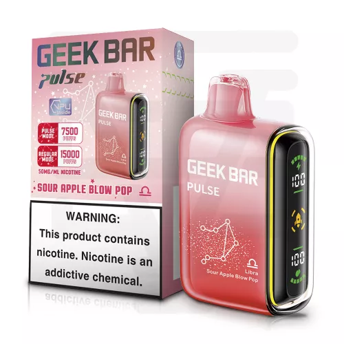 Geek Bar Pulse - Sour Apple Blow Pop