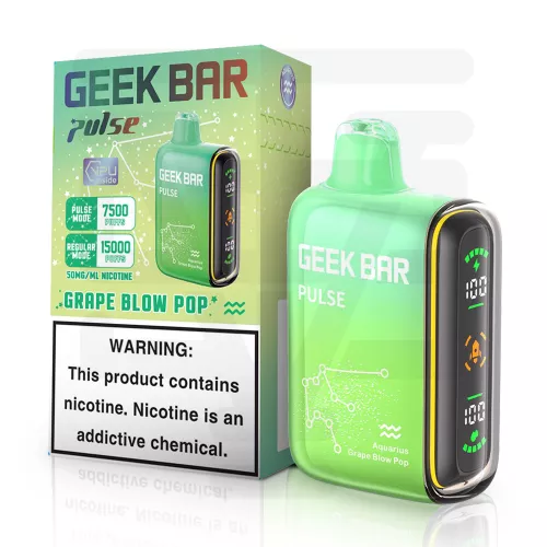 Geek Bar Pulse - Grape Blow Pop