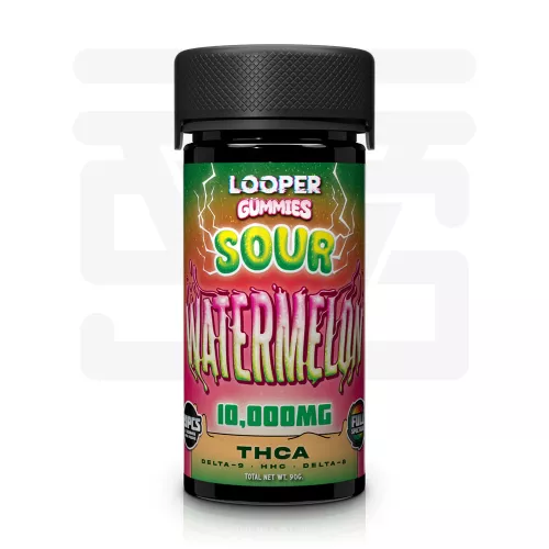 LOOPER - Looper THC-A Gummies 10000mg - Sour Watermelon