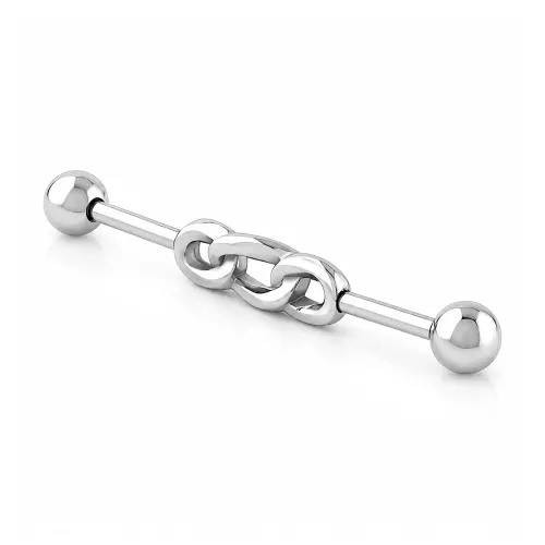Surgical Steel Attachment For Industrial Barbell C278