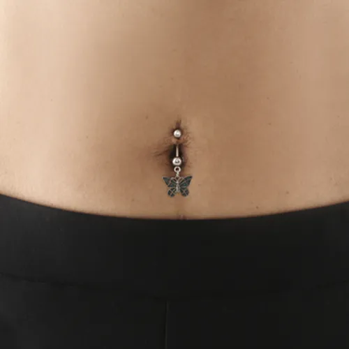 Surgical Steel Navel Banana