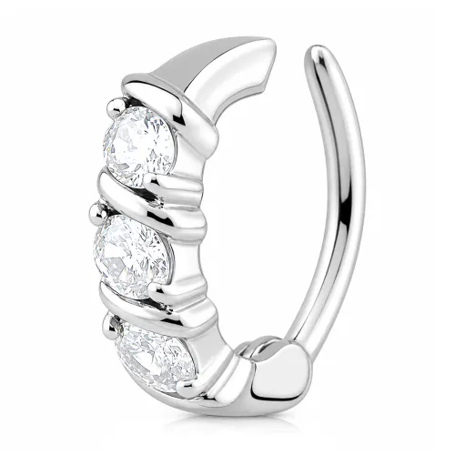 Sterile Surgical Steel Jeweled Belly Clicker