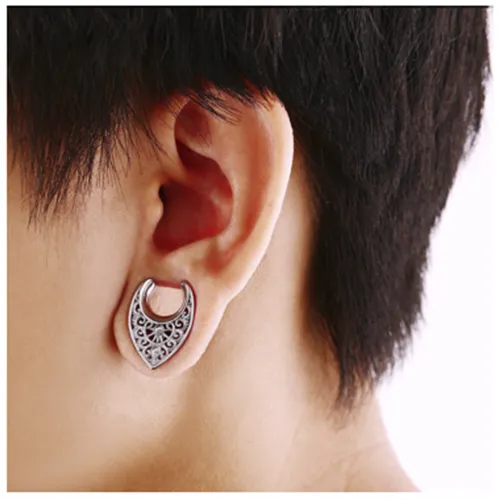 Surgical Steel Half Tunnel 014 - Gauge 10mm (00G)