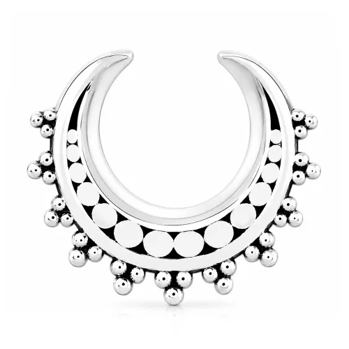 Surgical Steel Half Tunnel 009 - Gauge 10mm (00G)