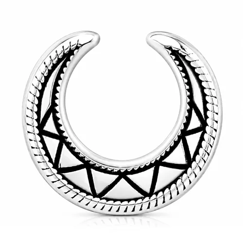 Surgical Steel Half Tunnel 007 - Gauge 12 mm (1/2