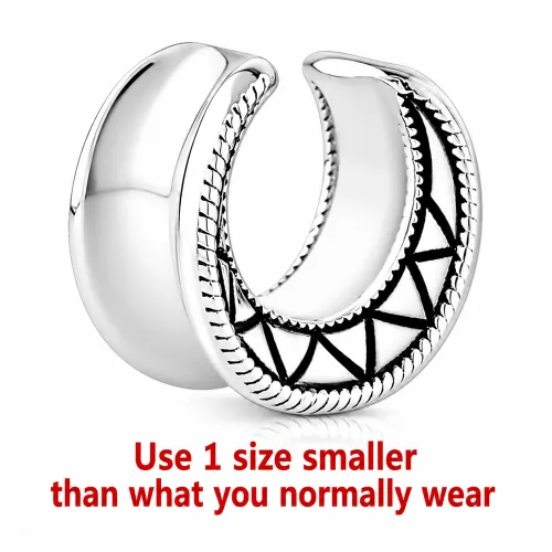 Surgical Steel Half Tunnel 007 - Gauge 12 mm (1/2