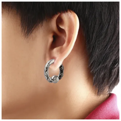Surgical Steel Design Ball Closure Ring