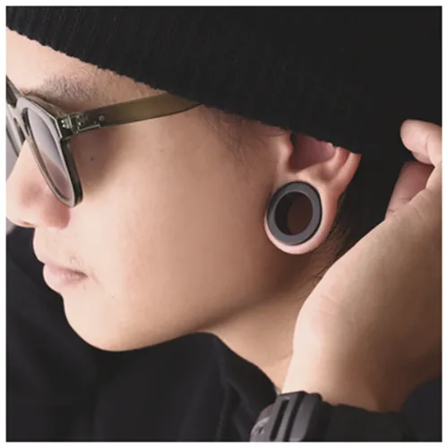 UV Acrylic Threaded Tunnel - Gauge 10mm (00G)