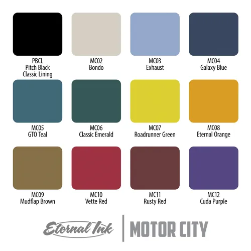 Eternal Ink - Motor City Ink Set