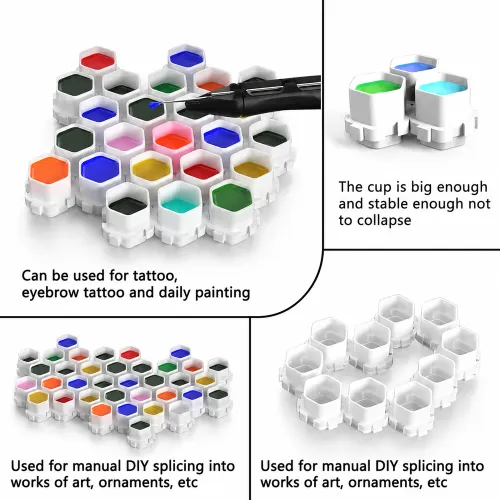 Honeycomb White Ink Cups 200ct
