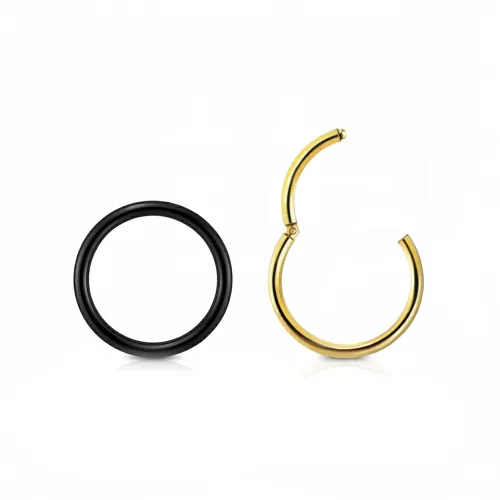 Sterilized Titanium - Hinged Segment Ring 0.8mm