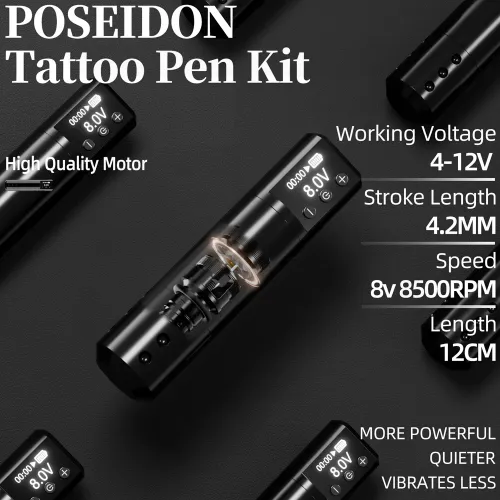 Poseidon - Tattoo Kit TU25