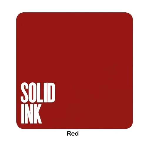 Solid Ink - Red