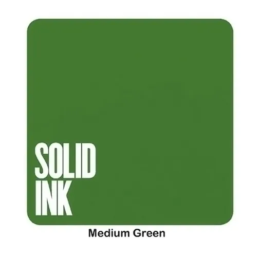 Solid Ink - Medium Green - 1 oz