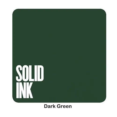 Solid Ink - Dark Green - 1 oz