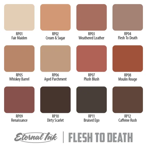 Eternal Ink - Flesh to Death Set By Rich Pineda
