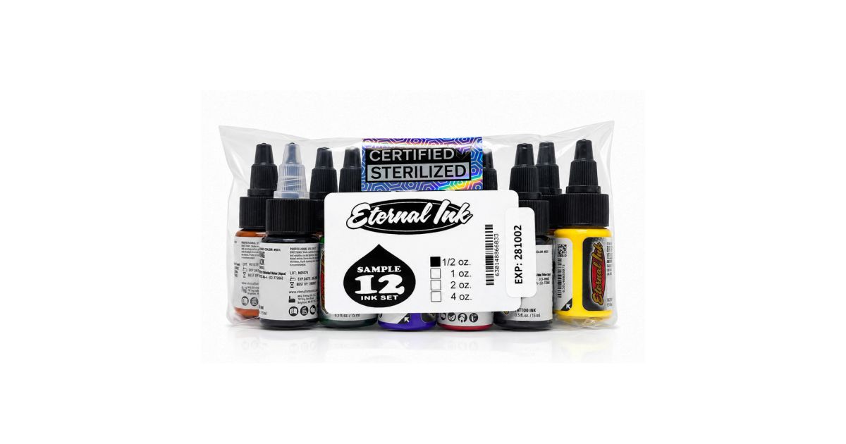 Eternal Ink Sample Set | Essential Tattoo Colors