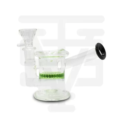 5” Glass - Water Pipe - Small Beaker w/ Flat Neck