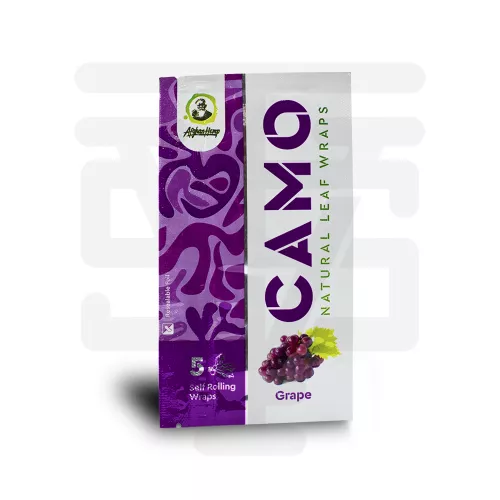 Camo - Natural Leaf Wraps - Grape