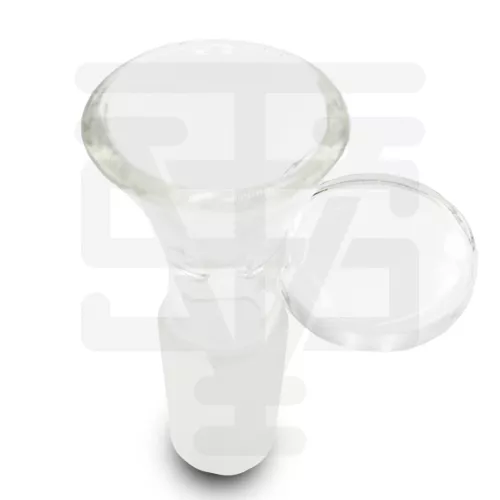 Clear Conical Glass Bowl Male 14mm GB13