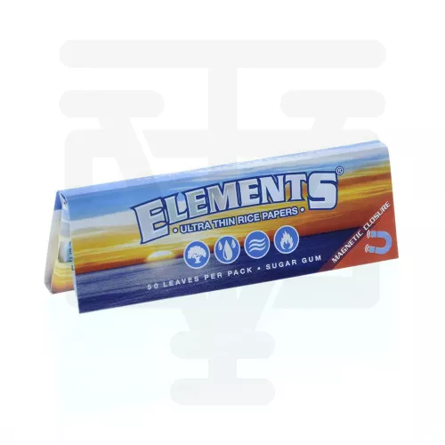 Elements - Size Ultra Thin Rice Rolling Paper 1 1/4