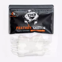 Geekvape - Squares of Feathers Organic Cotton (20pcs)