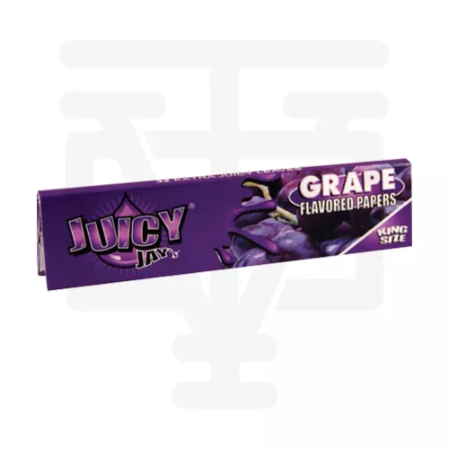 Juicy Jay's - Rolling Paper Grape - King Size Slim